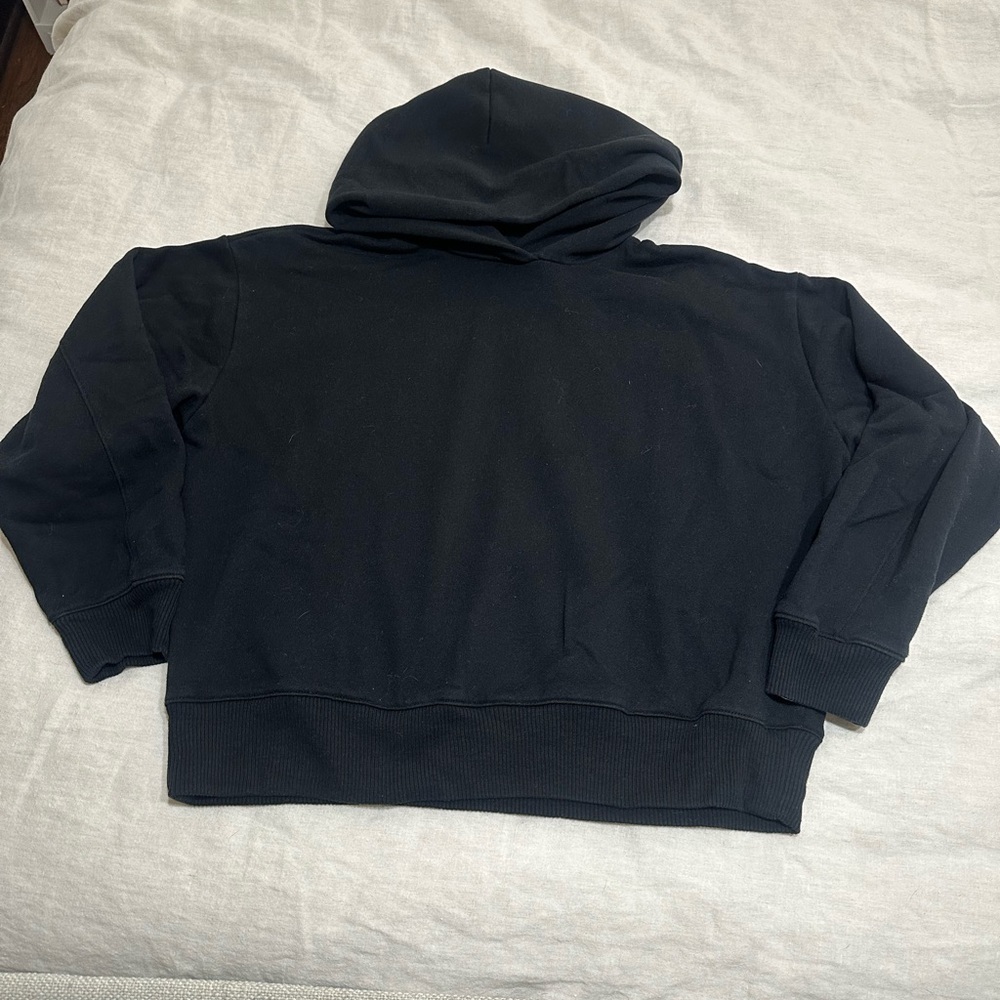 Black hoodie